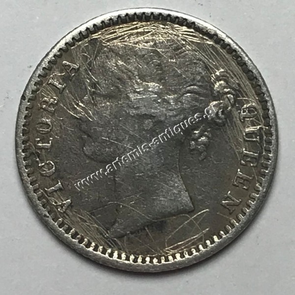 1/4 Rupee 1840 India-Britain