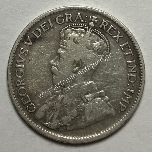 9 Piastres 1921 Cyprus