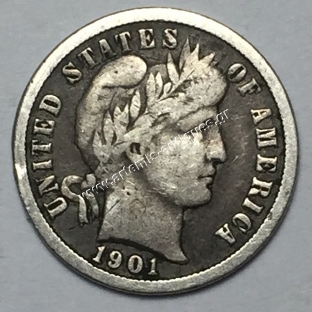 10 Cents 1901 O Μπάρμπερ