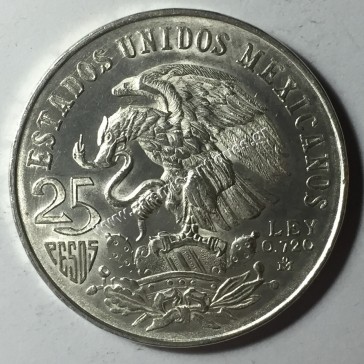 25 Pesos 1968 Mexico