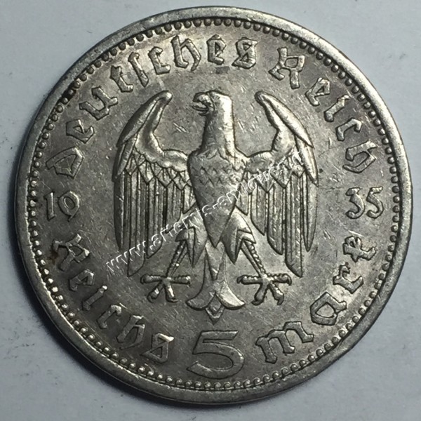 5 Μάρκα 1935 Α Γερμανία