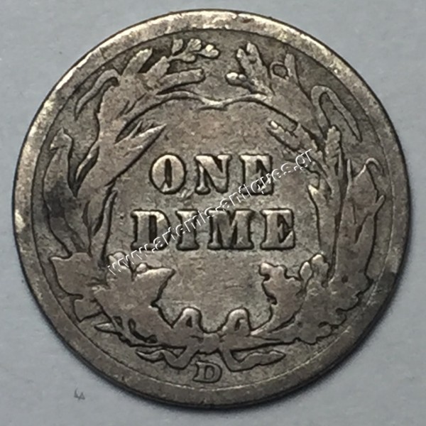 10 Σεντς 1906 D "Μπάρμπερ"