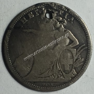 1 Franc 1861 Ελβετία