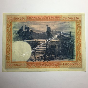 100 Pesetas 1925 Spain 2