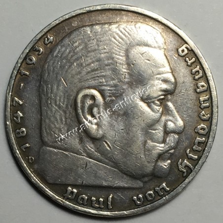 5 Μάρκα 1936 D Γερμανία