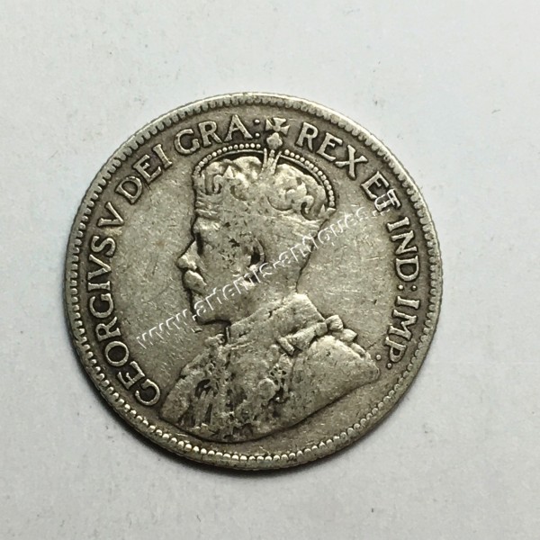 9 Piastres 1921 Cyprus